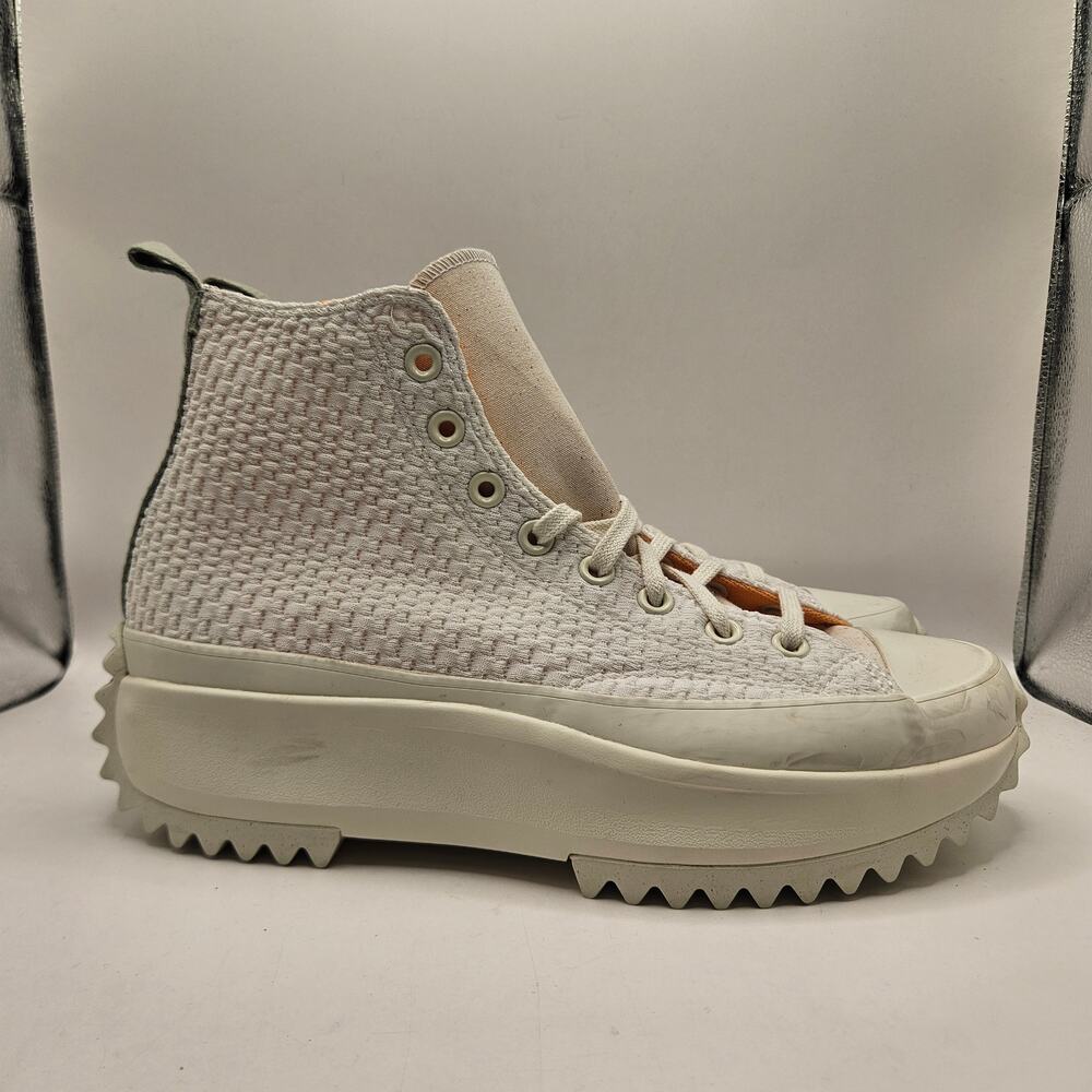 CONVERSE WOMEN'S 10.5 RUN STAR HIKE PEACH DREAM ORANGE HAVEN EGRET A03838C NWOB - Picture 4 of 6